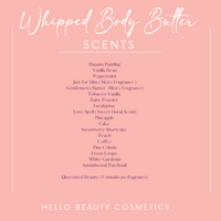Whipped Shea Body Butters - Hello Beauty Cosmetics