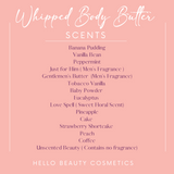 Whipped Body Butters ( Large 16oz Jars) - Hello Beauty Cosmetics