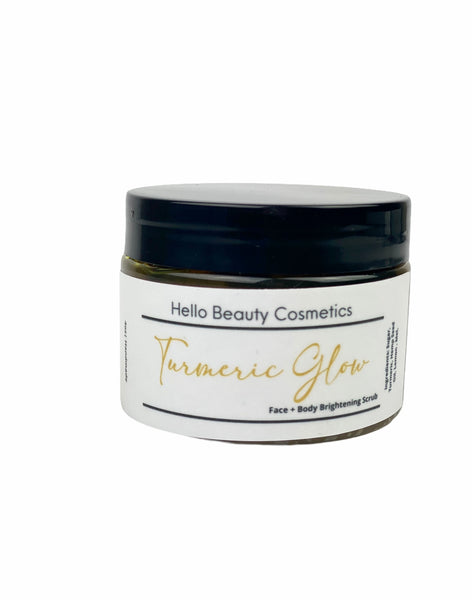 Turmeric Glow Face Brightening Scrub - Hello Beauty Cosmetics